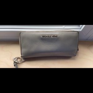 Michael Kors gray wallet